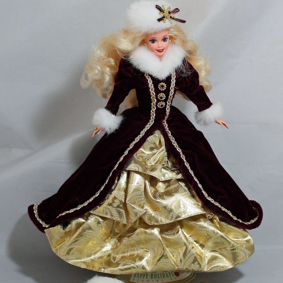 Barbie Other - Barbie | Vintage 1996 Blonde Happy Holidays Christmas Barbie